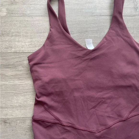 Colorfulkoala Women's Dreamlux V-Neck Seamless Bodysuit medium - Picture 3 of 11